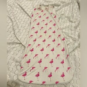Kyte Baby Flamingo 1.0 TOG bamboo Sleep Sack size 6-18m (medium)